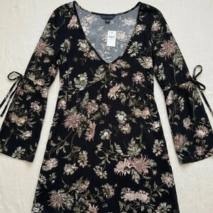 Floral Longsleeve Dress American Eagle Outfitters